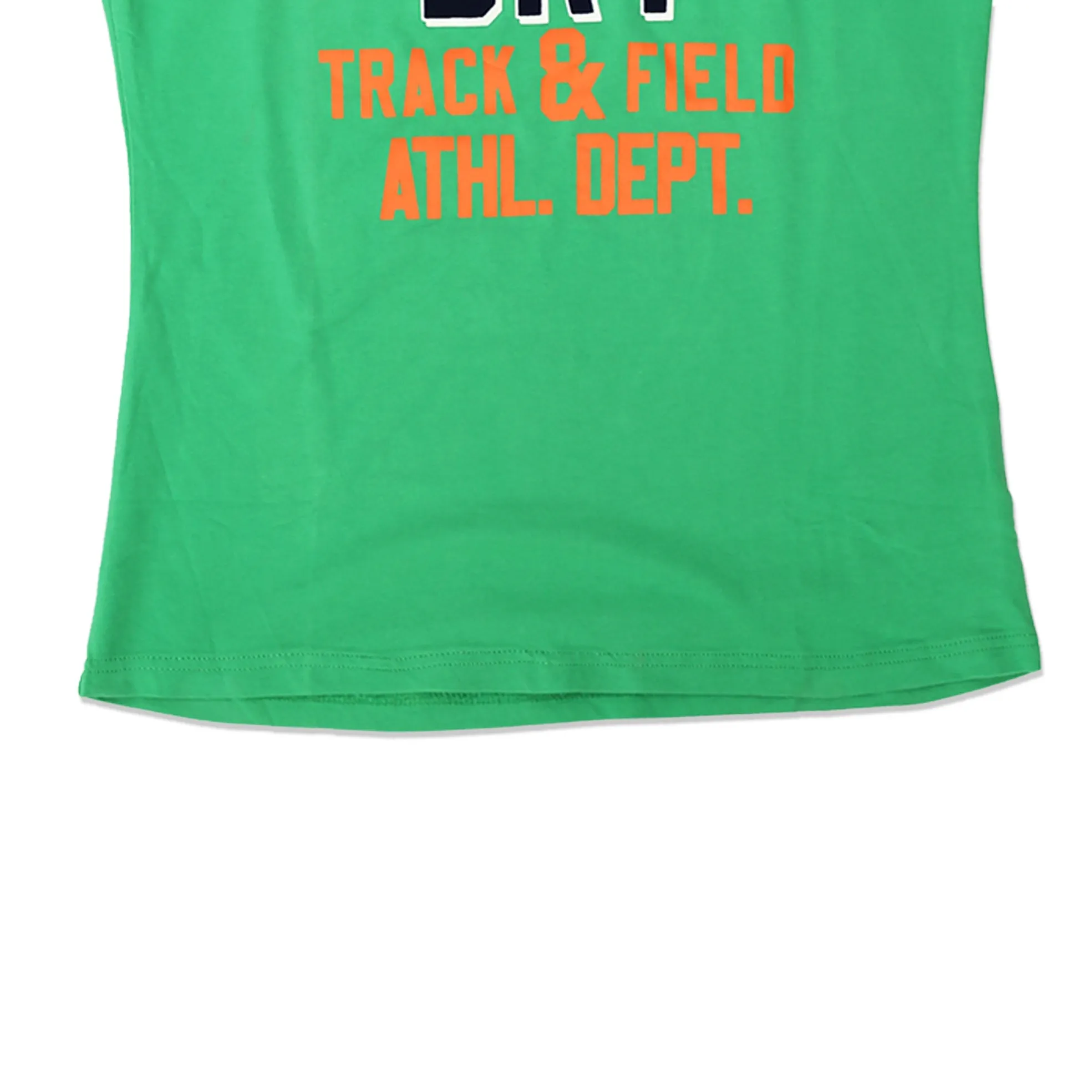 SD - Women 'Green' Vintage Logo Mock Applique T-Shirt SD11108