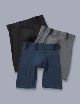Second Skin Boxer Brief 8" (3-Pack)
