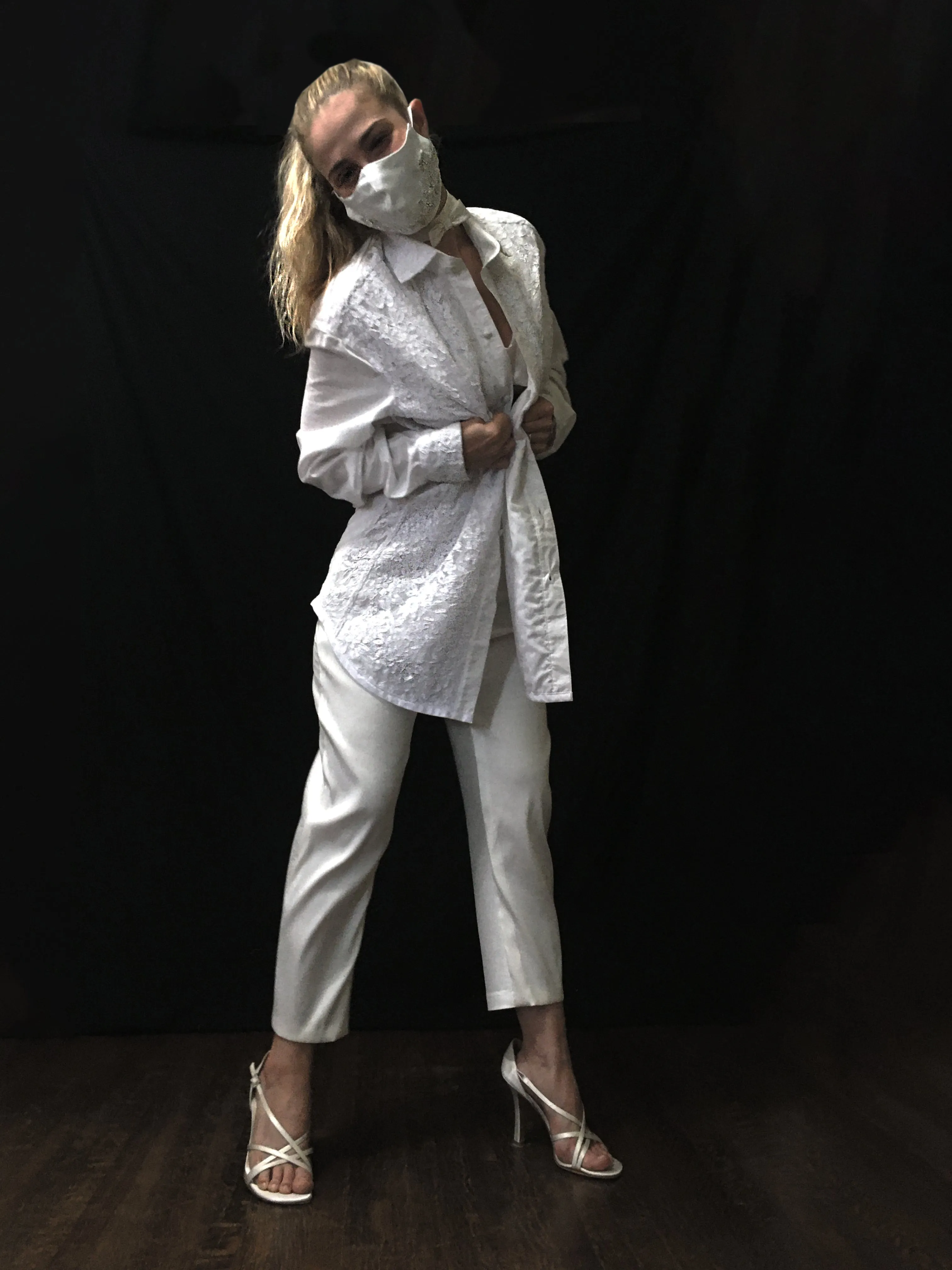 Shirt 1107: Oliver Gregory "Bridal Shirt" size M