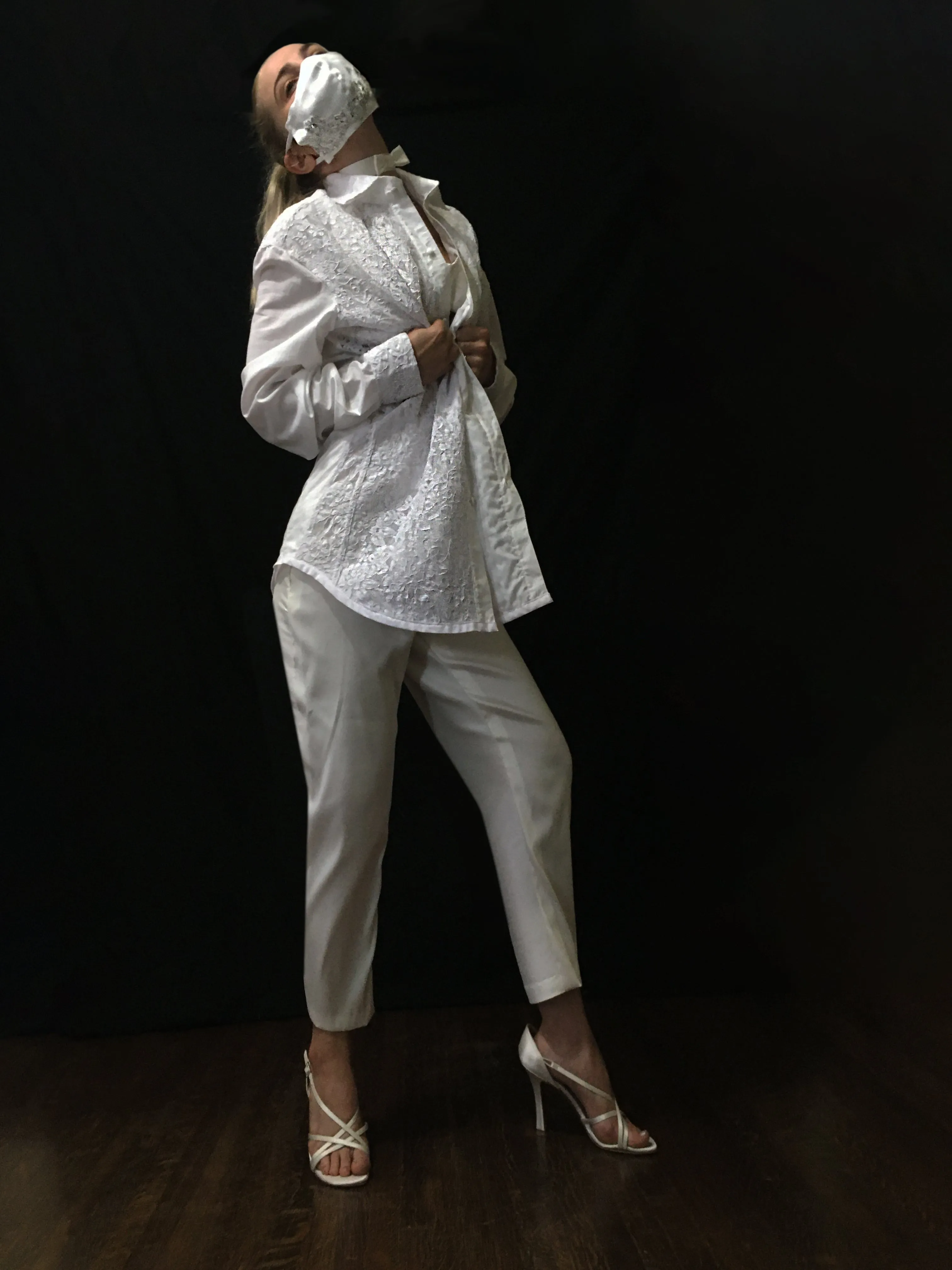 Shirt 1107: Oliver Gregory "Bridal Shirt" size M
