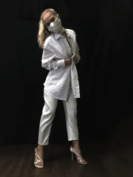 Shirt 1107: Oliver Gregory "Bridal Shirt" size M