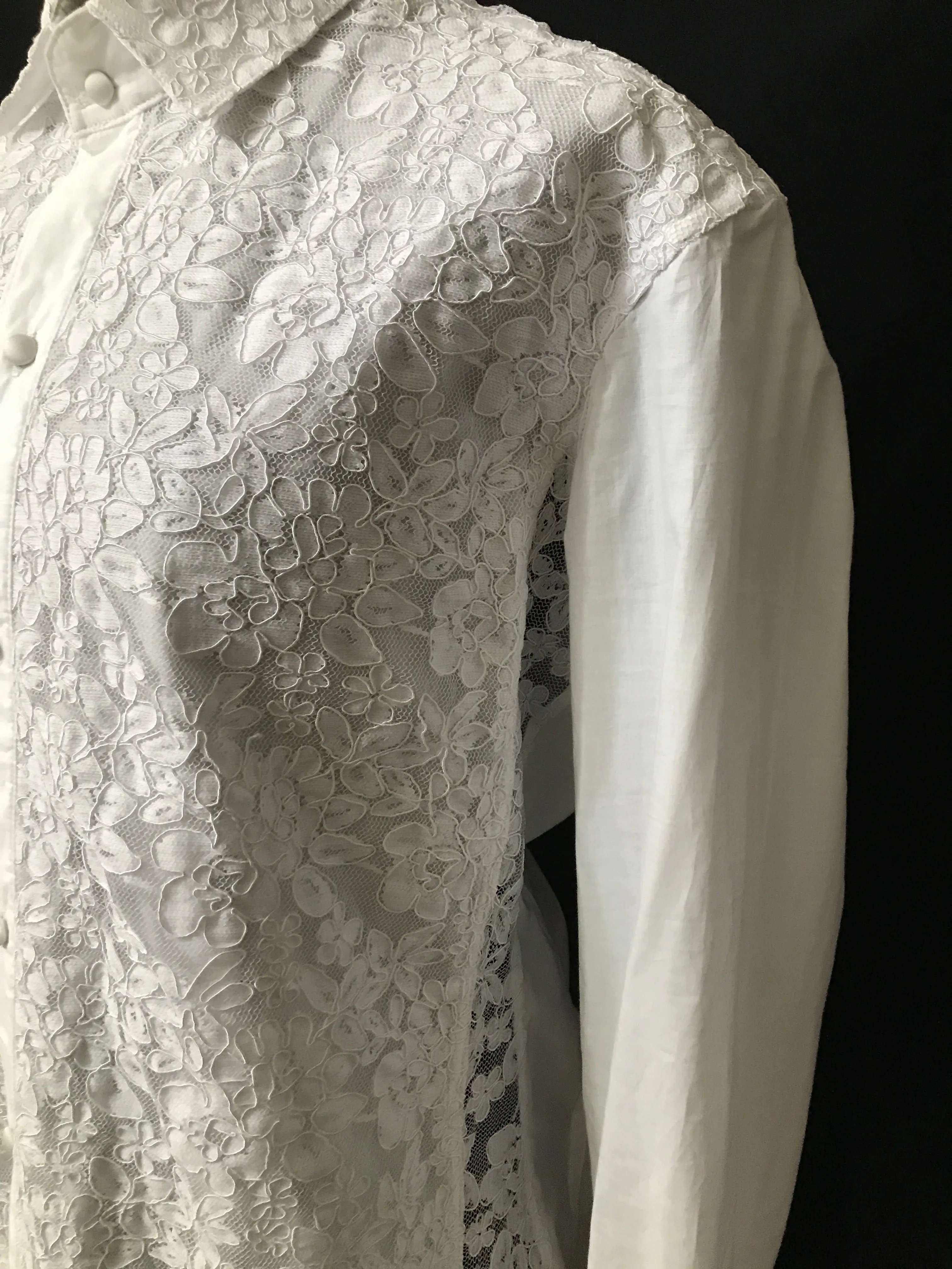 Shirt 1107: Oliver Gregory "Bridal Shirt" size M