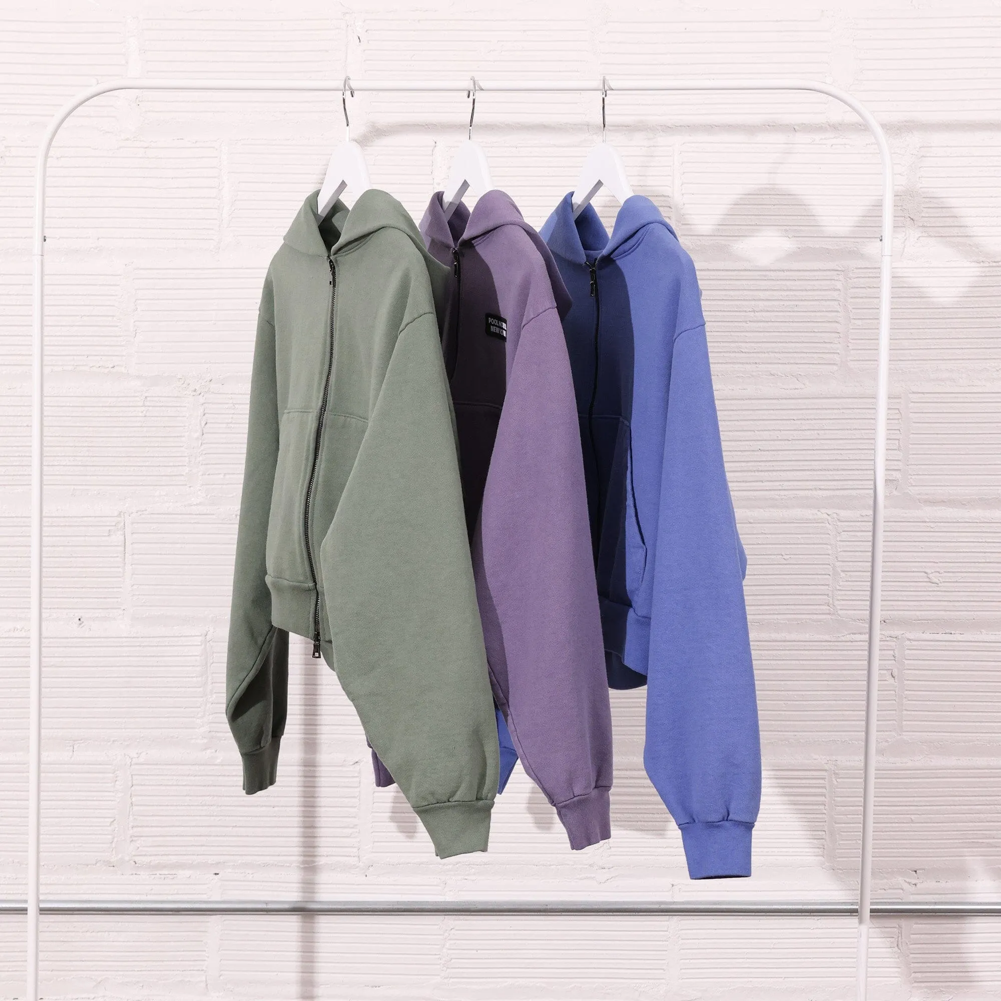 The Bleecker Crop Double Zip
