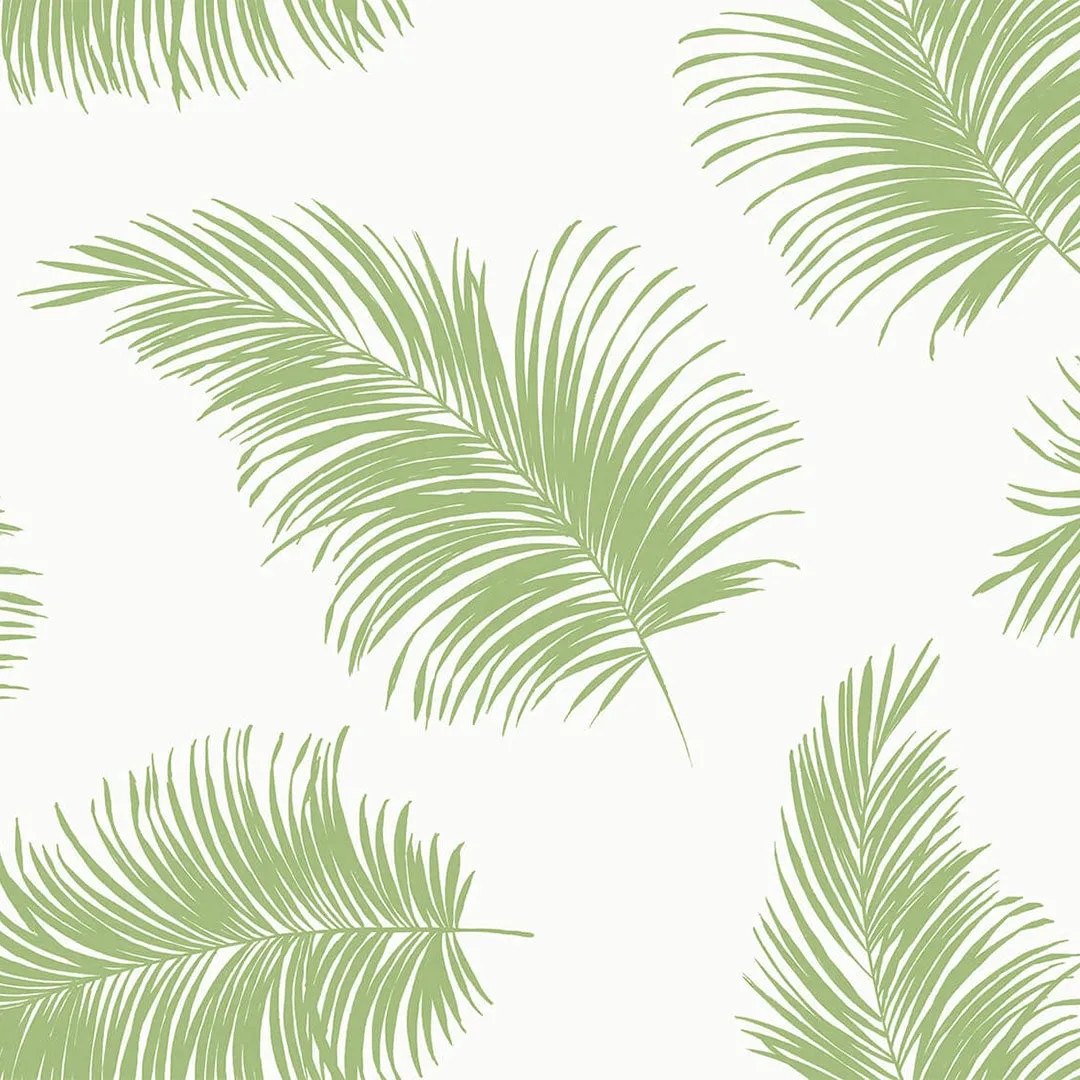 Tossed Palm Peel-and-Stick Luxe Haven Wallpaper