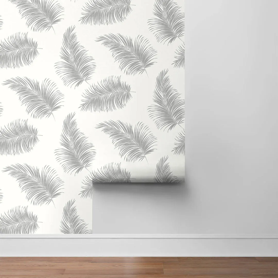Tossed Palm Peel-and-Stick Luxe Haven Wallpaper