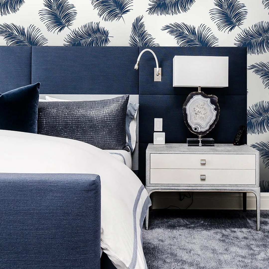 Tossed Palm Peel-and-Stick Luxe Haven Wallpaper