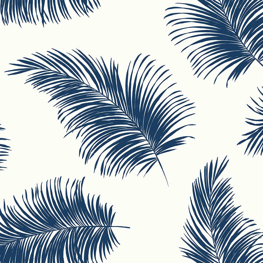 Tossed Palm Peel-and-Stick Luxe Haven Wallpaper
