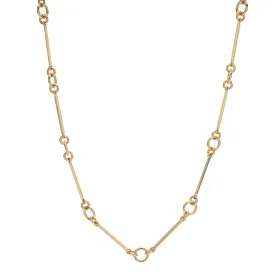 Tura Sugden 18k Yellow Gold Handmade Romea Chain