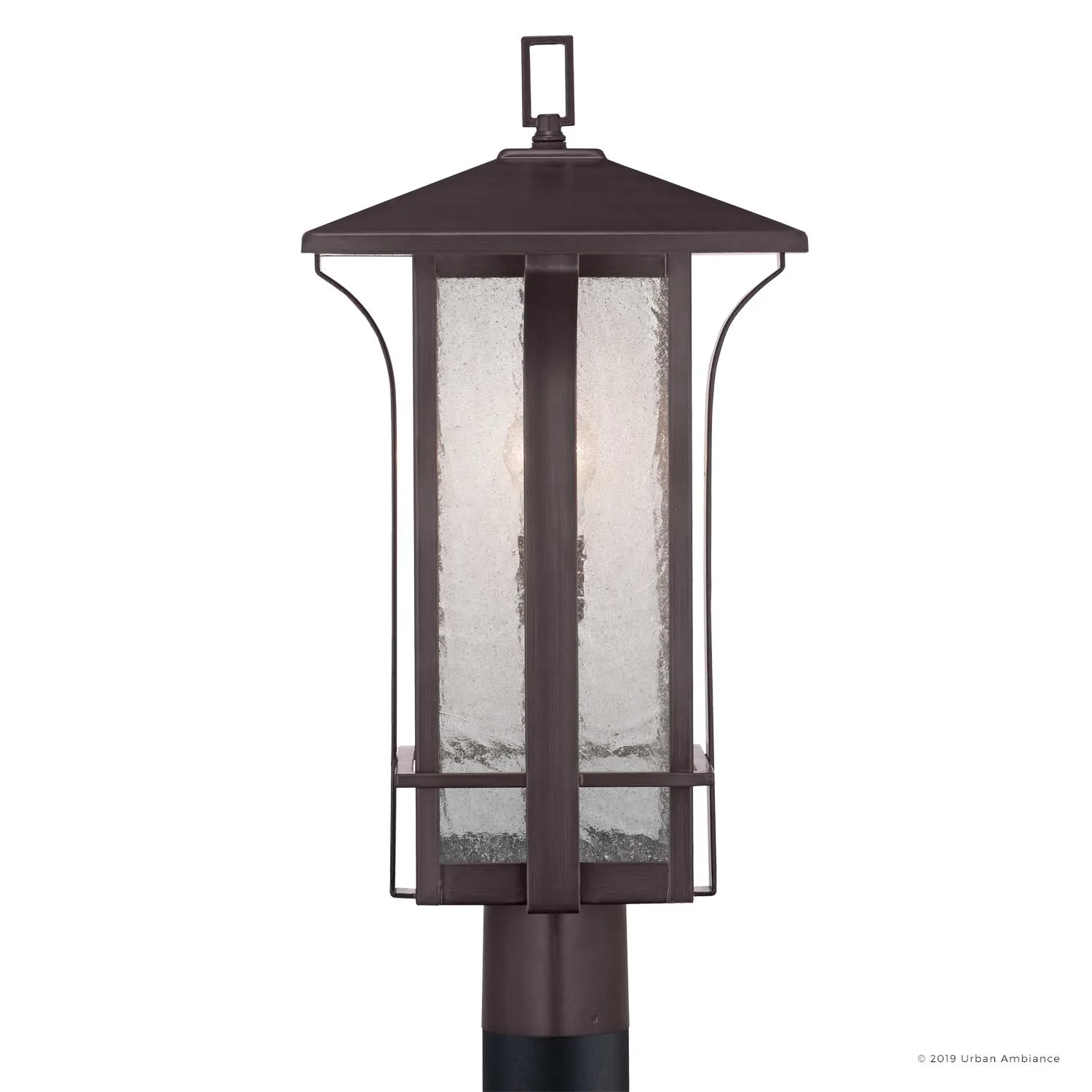 UHP1150 Craftsman Outdoor Post / Pier Light, 22-3/4" x 11", Olde Bronze Finish, Essen Collection