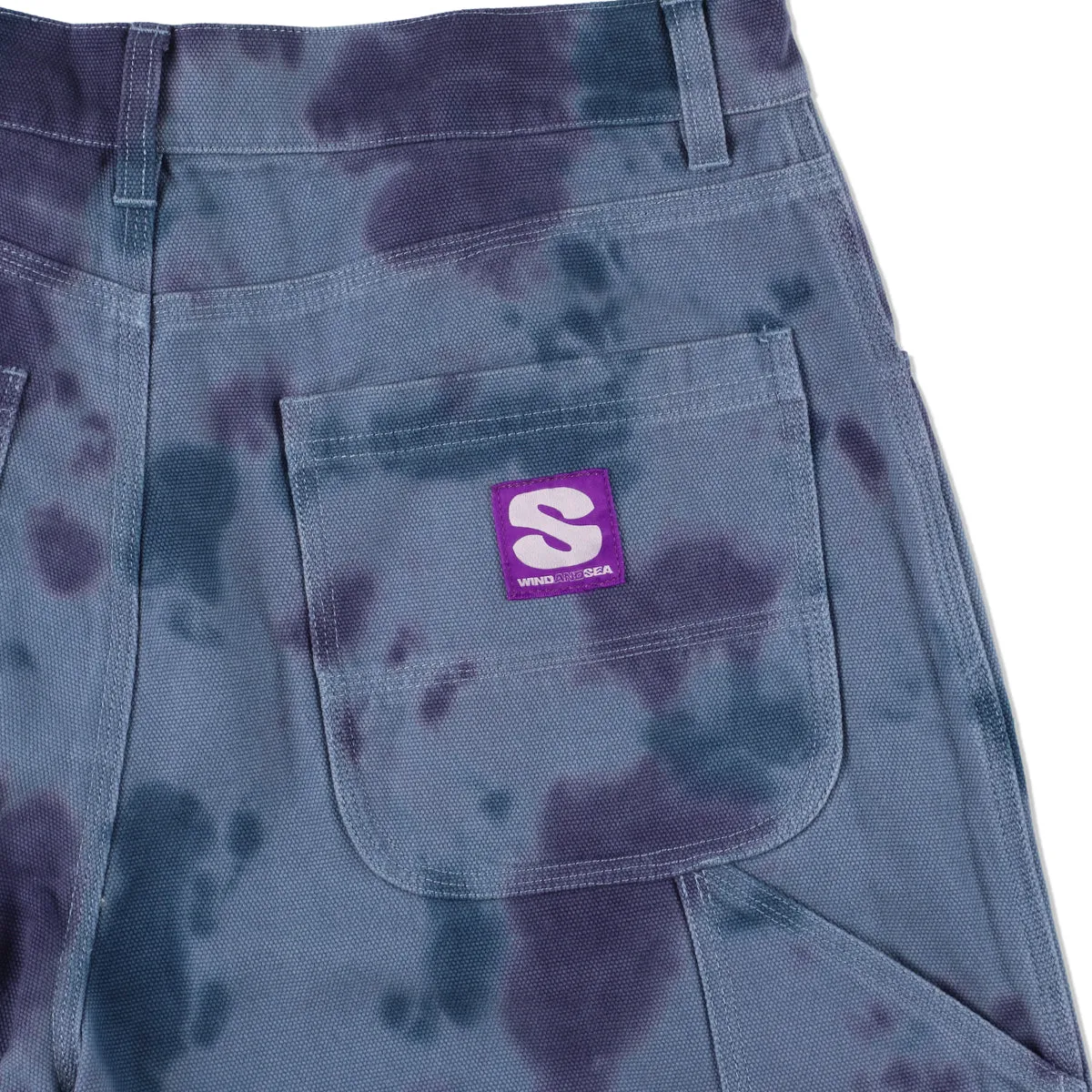 Uneven Dye Painter Pant / SMALT