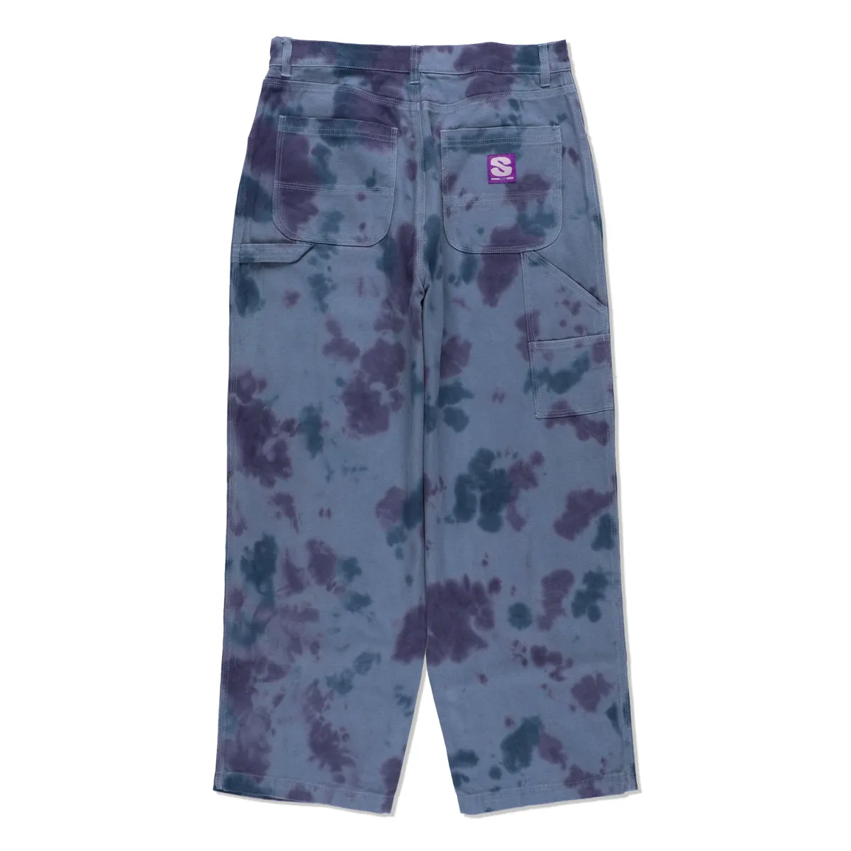 Uneven Dye Painter Pant / SMALT