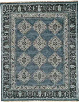 Ustad 5226111F Blue/Gray Rug