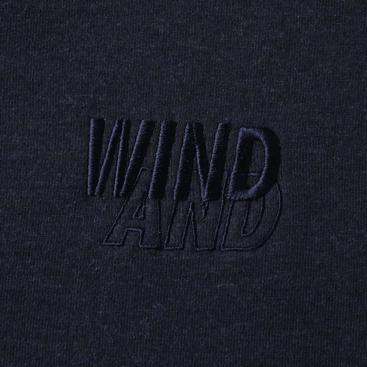 WDS-ES TECH FLEECE RAGLAN BASIC CREW NECK / NAVY_BASIC