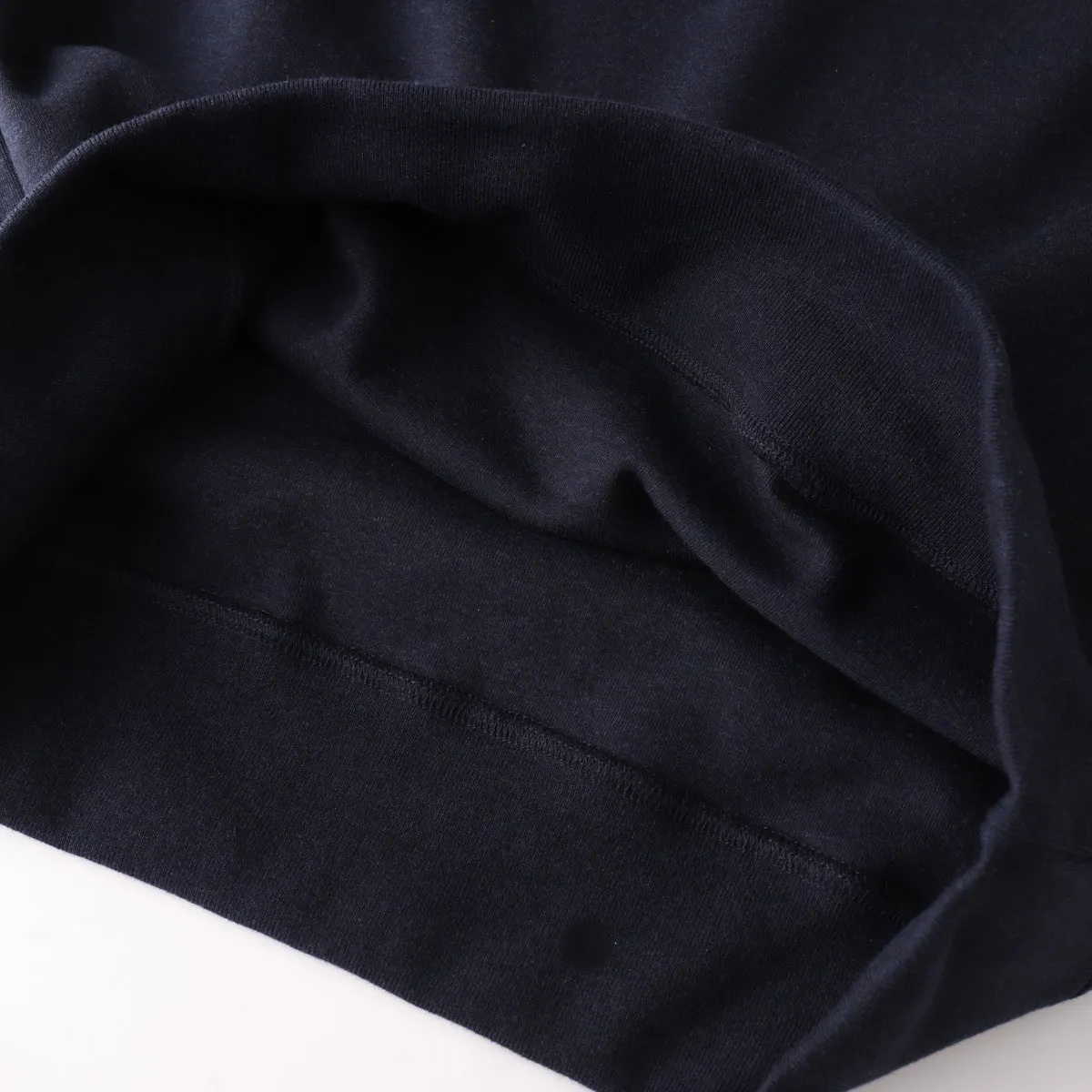 WDS-ES TECH FLEECE RAGLAN BASIC CREW NECK / NAVY_BASIC
