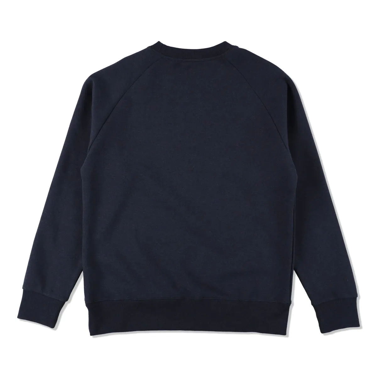 WDS-ES TECH FLEECE RAGLAN BASIC CREW NECK / NAVY_BASIC