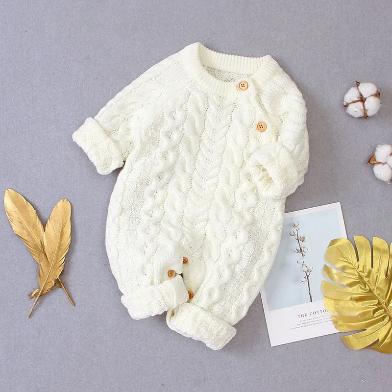 Winter Handmade Knit Jumpsuit