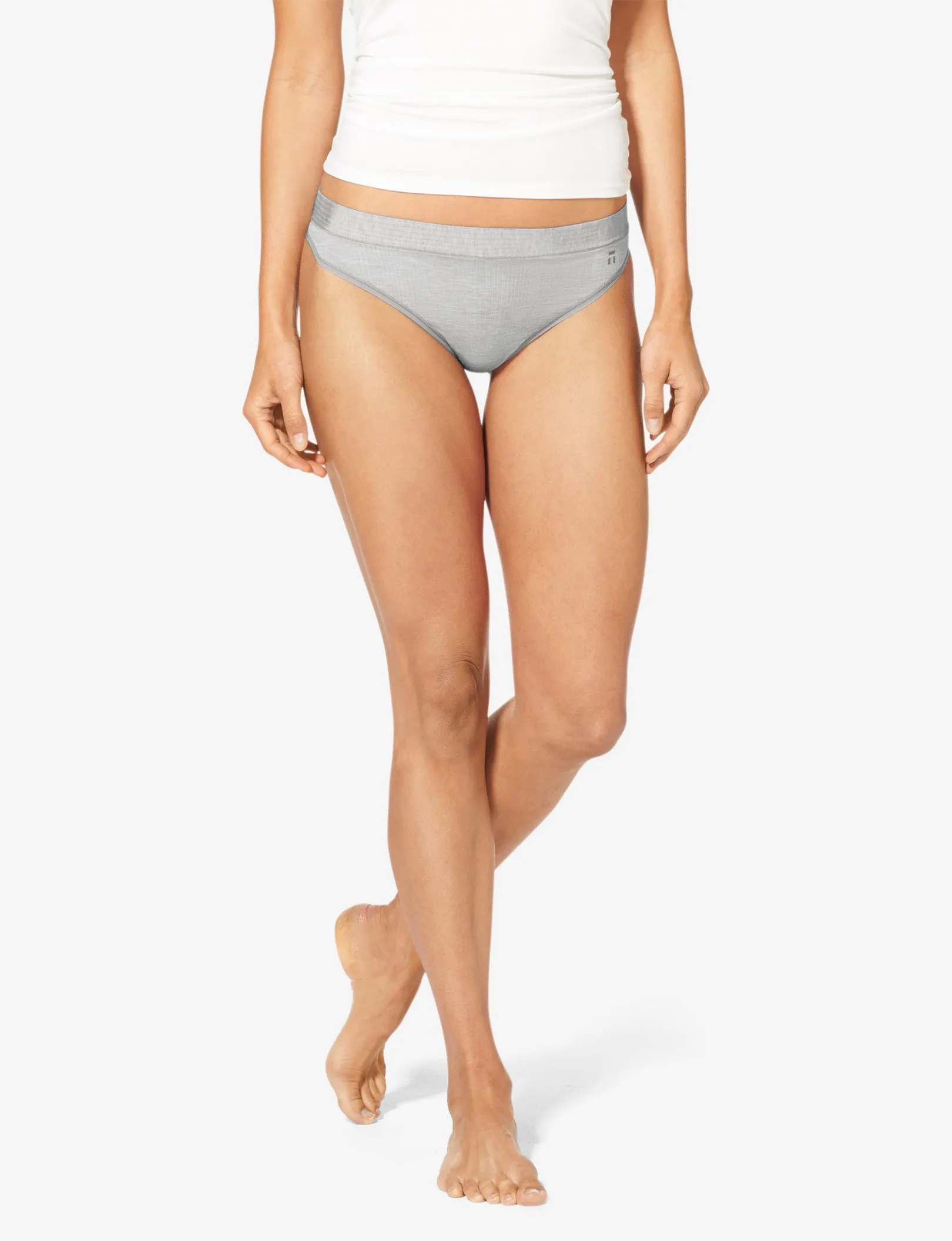 Women's Second Skin Luxe Rib Thong