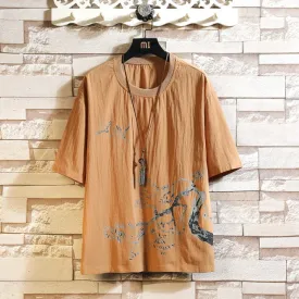 Zuberbuhler T-Shirt in Tan