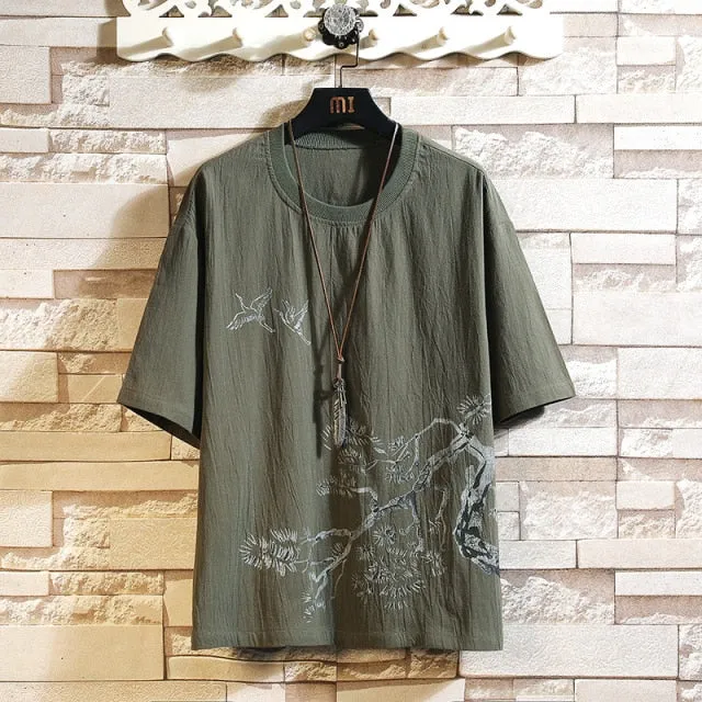 Zuberbuhler T-Shirt in Tan